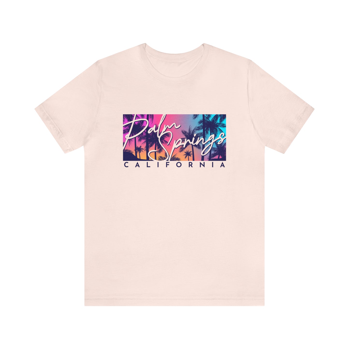 Palm Springs California Twilight Colorful Sunset T-Shirt