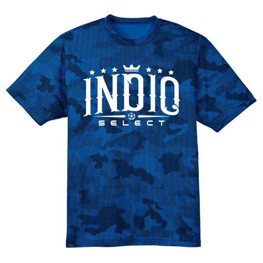 Indio SELECT Soccer Practice Kit | Blue Camo Jersey