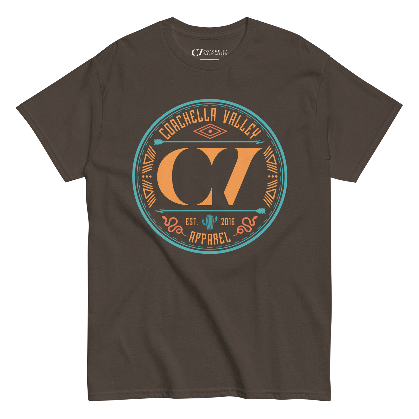 Coachella Valley Apparel Patch T-Shirt (Dark Edition)