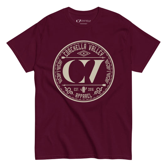 Coachella Valley Apparel Patch T-Shirt (Khaki Edition)