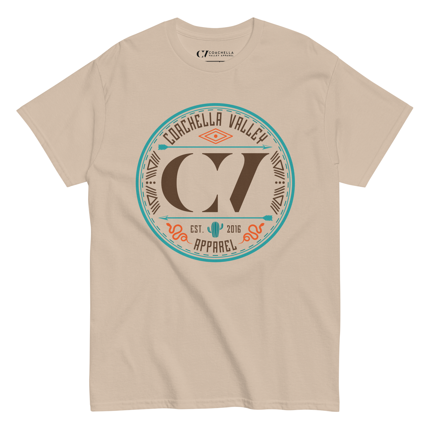 Coachella Valley Apparel Patch T-Shirt (Light Edition)
