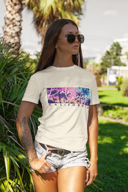 Palm Springs California Twilight Colorful Sunset T-Shirt